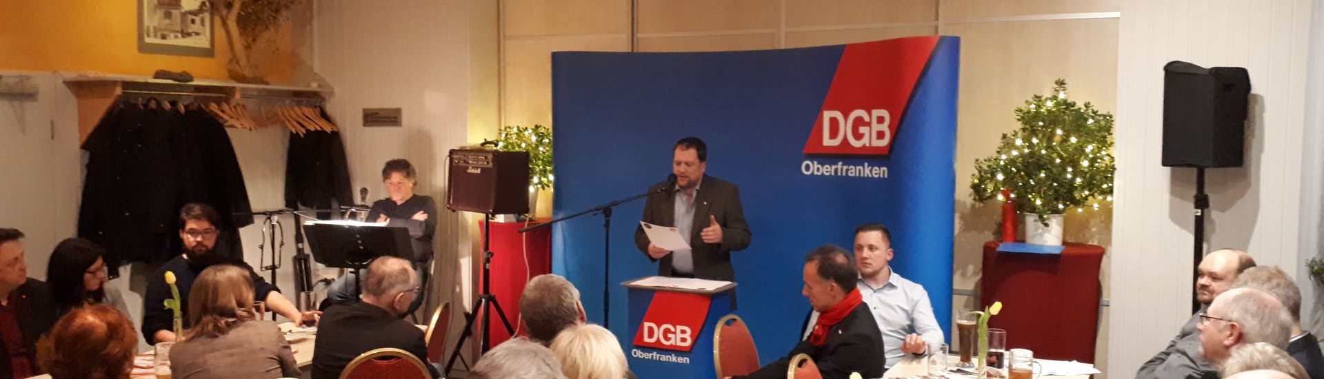 Neujahrsempfang des DGB-Kreisverbands Forchheim - Herausforderungen der Gewerkschaften im Jahr 2020