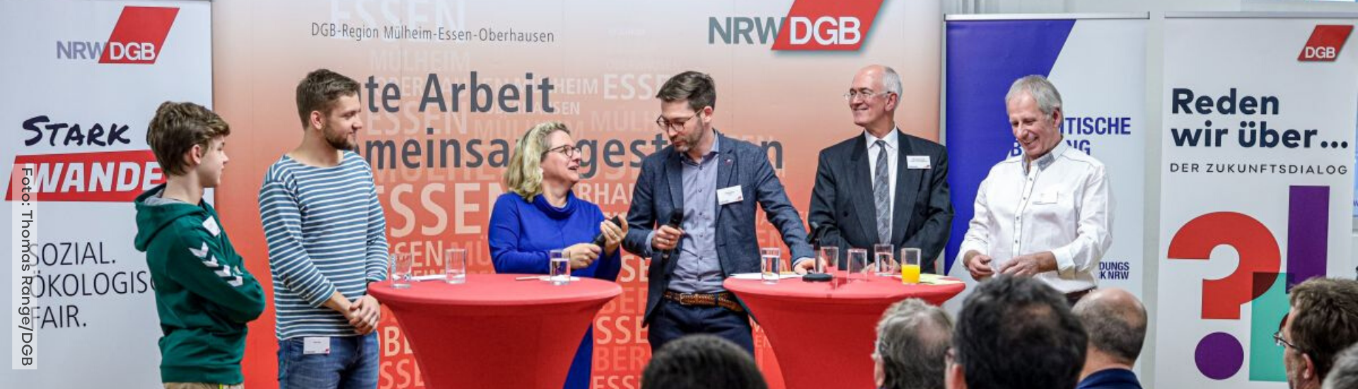 Bundesumweltministerin Svenja Schulze bei DGB-Veranstaltung mit Fridays for Future in Essen