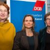 Jahresauftakt des DGB-Kreisverbandes Kassel mit Annelie Buntenbach, Jenny Huschke und Ulrike Gote (Foto: DGB-Kreisverband Kassel)
